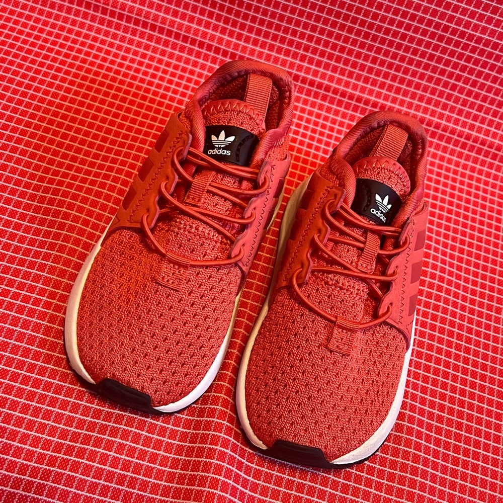 Orange Toddler Adidas Sneakers
